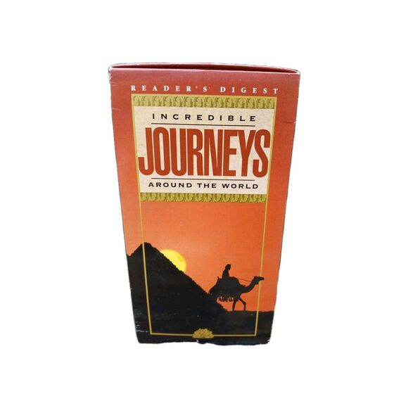 3 VHS Box Set Reader's Digest Incredible Journeys Around The World VHS Tape - Picture 2 of 10